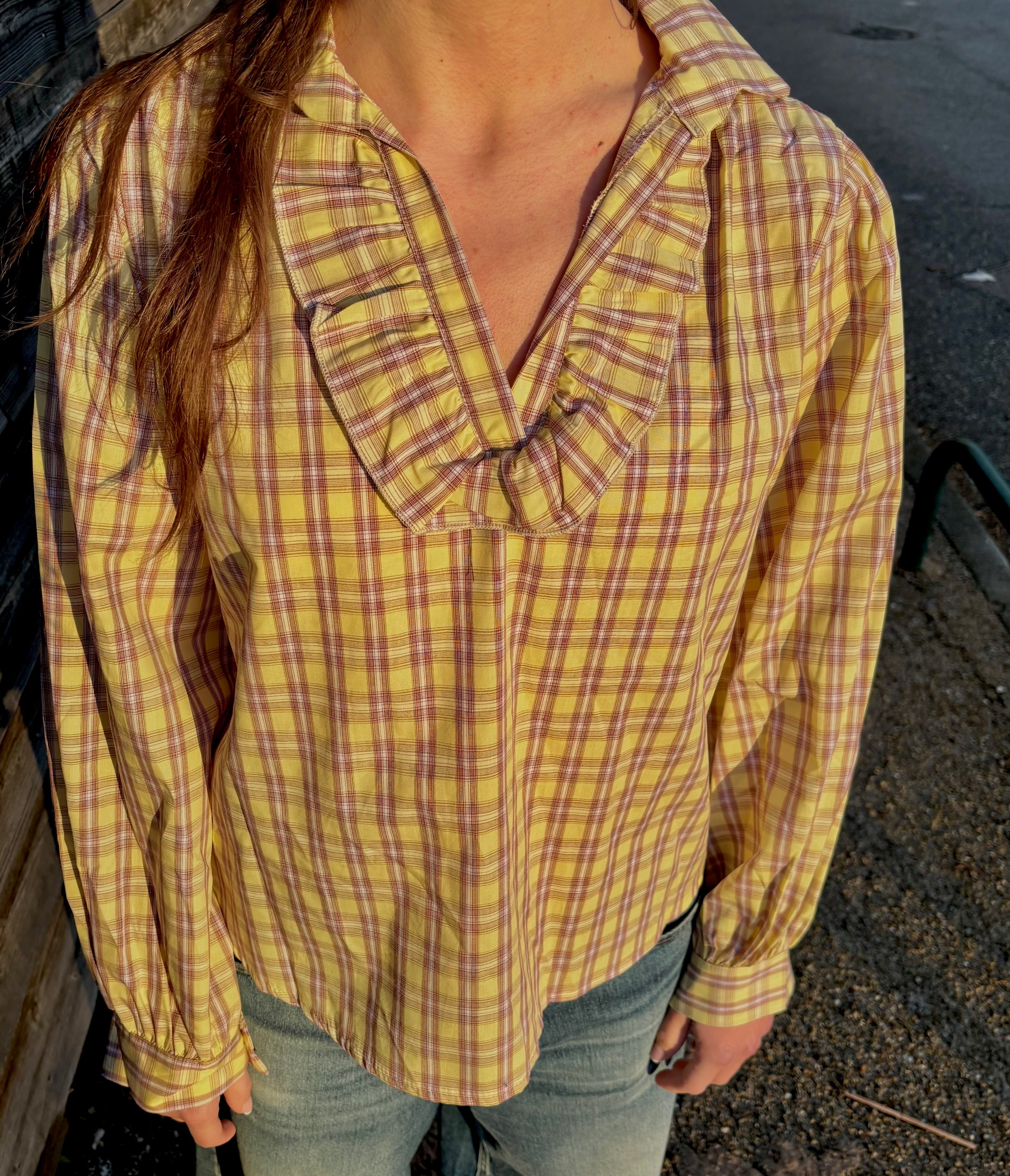 Blouse Jaune Rosalia