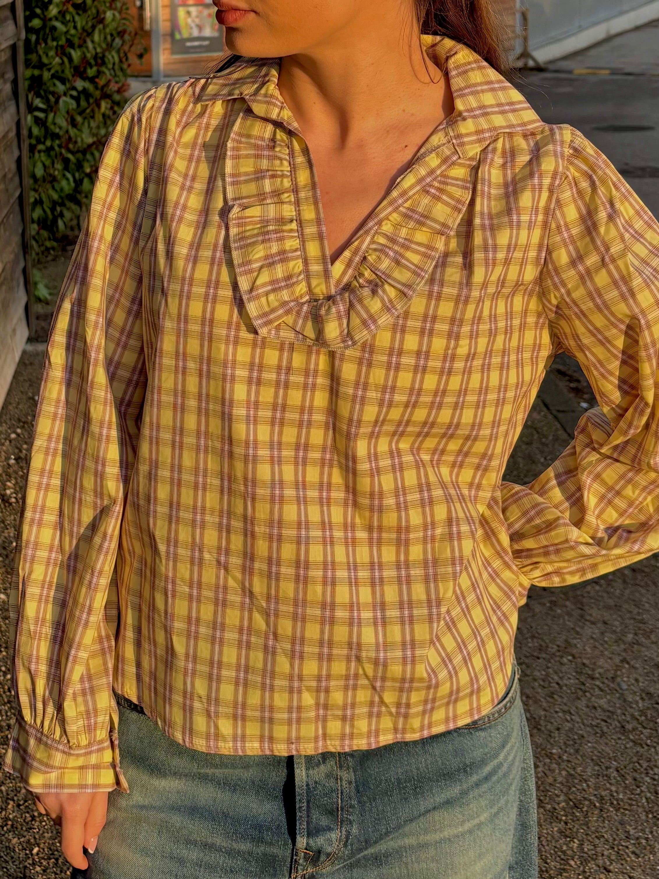 Blouse Jaune Rosalia